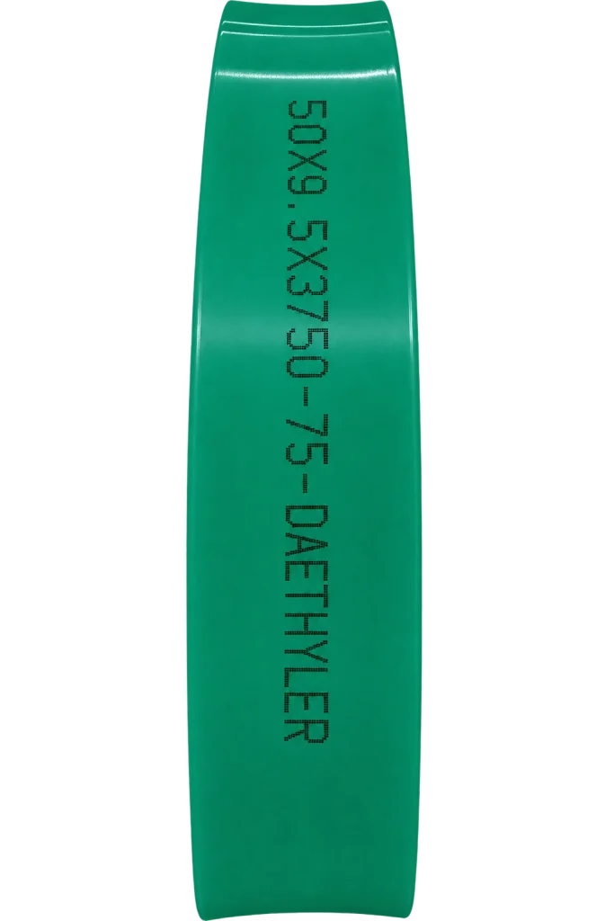 Industrial rubber squeegee blade for textile screen printing applications