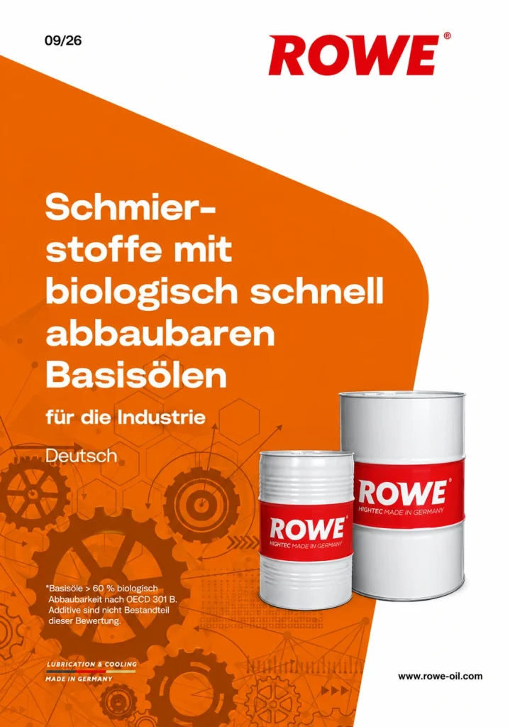 ROWE industrial Lubricant Brochure Download