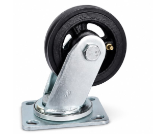 Rubber Castor Wheel for Furniture, Office Chair, Rack & Mobile Equipment