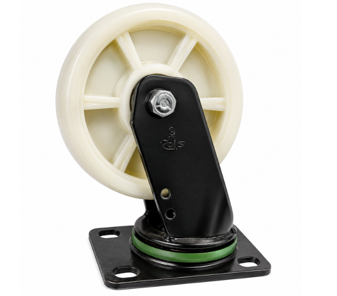 Heavy Duty Swivel Castor Wheel with Brake for Industrial Applications