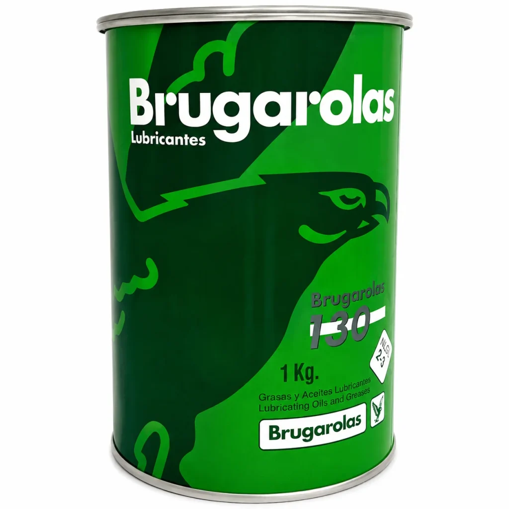 Brugarolas Gear Oil industrial lubricant can for gearbox, gear transmission and heavy-duty machinery applications in Bangladesh