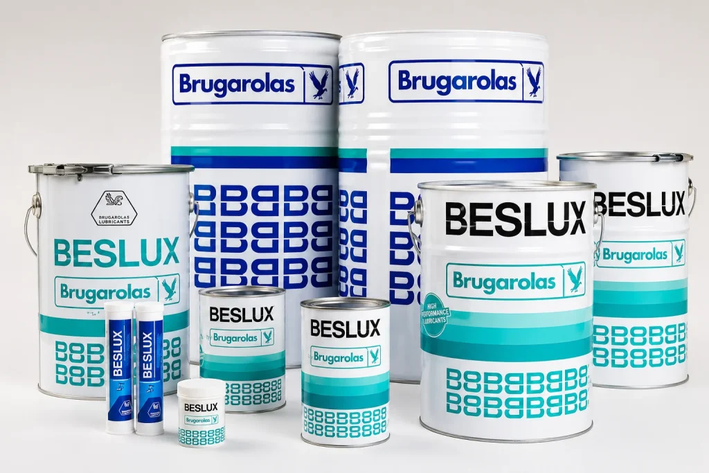 Brugarolas Industrial Grease for textile mills, garment factories, bearings, gears, chains and heavy-duty machinery in Bangladesh.