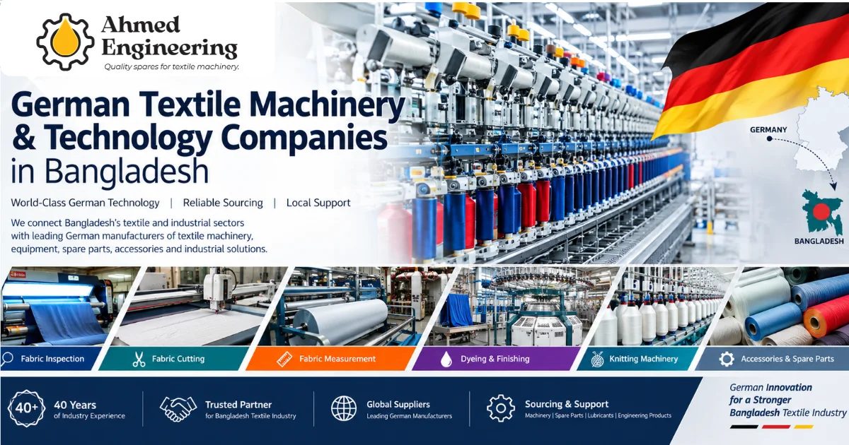 German Textile Machinery & Technology Companies in Bangladesh