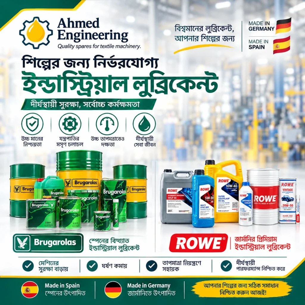 Industrial lubricant types